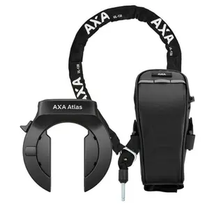 Kit antivol cadre avec sacoche selle et clé amovible Axa Atlas