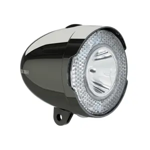 Fahrradbeleuchtung mit Batterie vorne am Schutzblech Axa Classic 706 Led 15 Lux