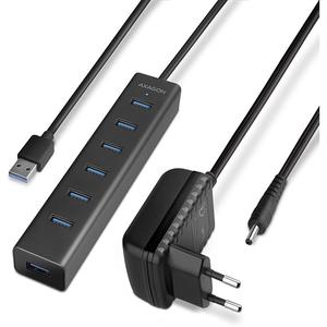 Hub USB 3.0 alimenté 7 ports Axagon