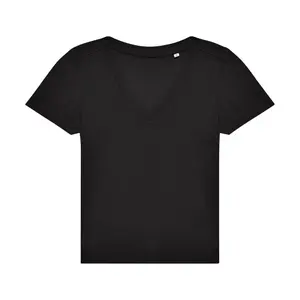 Women's V-neck T-shirt B&C E150 image-0