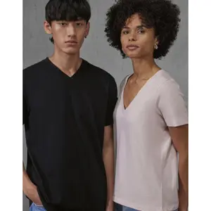 Women's V-neck T-shirt B&C E150 image-3