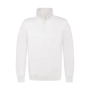 Rich cotton 1/4 zip sweatshirt B&C ID.004 image-0