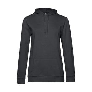 Felpa con cappuccio in french terry donna B&C