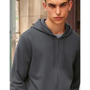 Zip-up hoodie B&C Organic image-3