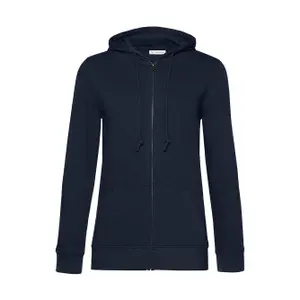 Women's zip-up hoodie B&C Organic image-0