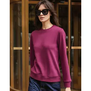 Sweatshirt round neck woman B&C Queen image-1