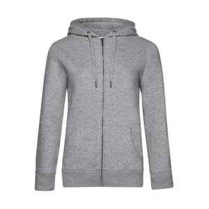 Women's zip-up hoodie B&C Queen image-0