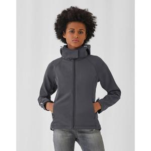 Softshell-Hoodie Damen B&C image-1