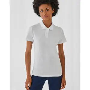Women's cotton polo B&C ID.001 image-2