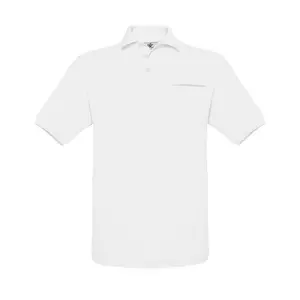Polo B&C Safran Pocket image-0