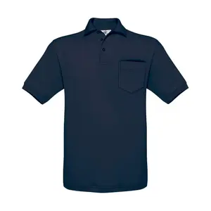 Polo B&C Safran Pocket image-0