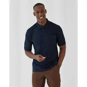 Polo B&C Safran Pocket image-1