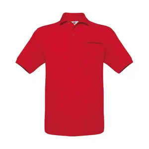 Polo B&C Safran Pocket image-0