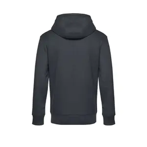 Sweatshirt med hætte og lynlås B&C King image-1
