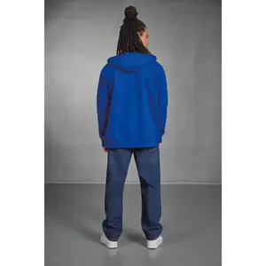 Sweatshirt med hætte og lynlås B&C King image-4