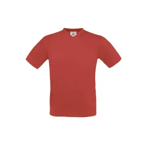 T-Shirt mit V-Ausschnitt B&C Exact150 image-0