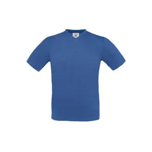 Camiseta con cuello de pico B&C Exact150 image-0