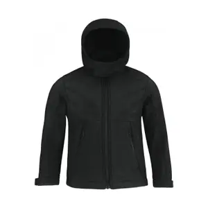 Child hooded fleece B&C image-1