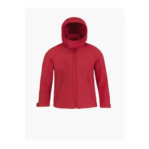 Kids' hooded fleece B&C image-1
