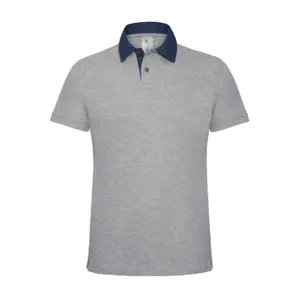 Denim-Poloshirt B&C Forward image-0
