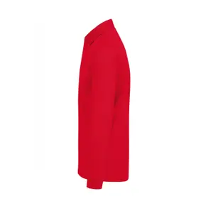 Long sleeve polo shirt B&C 180 image-2
