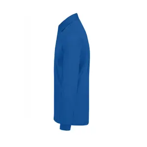 Long sleeve polo shirt B&C 180 image-2