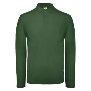 Langärmeliges Polo-Shirt B&C ID.001 image-0