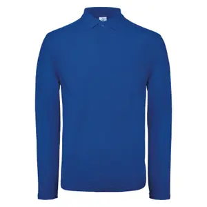 Langärmeliges Polo-Shirt B&C ID.001 image-0