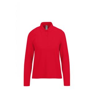 cgpw462-red-women-s-long-sleeved-polo-shirt-b-c-180-red