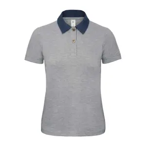 Denim-Poloshirt für Frauen B&C Forward image-0