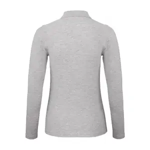 Polo de manga larga para mujer B&C ID.001 image-1