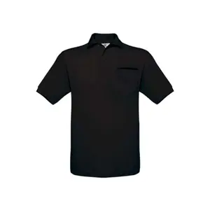 Polo B&C Safran Pocket image-0