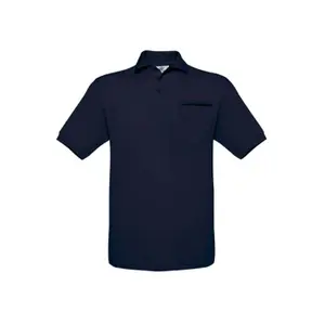Polo B&C Safran Pocket image-0