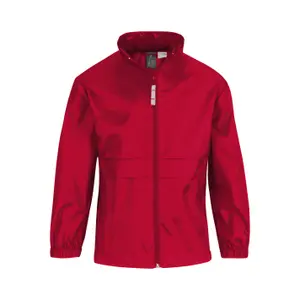 Waterproof jacket for children B&C Sirocco image-0