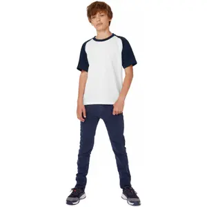 Baseball t-shirt for kids B&C image-1