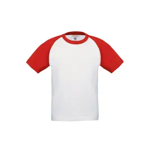 Baseball t-shirt for kids B&C image-0