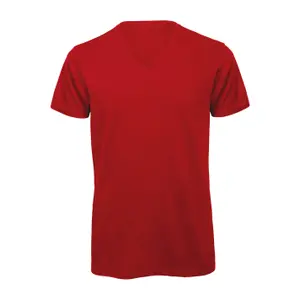 T-Shirt mit V-Ausschnitt B&C Bio image-0