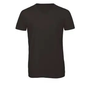 T-shirt με V λαιμόκοψη B&C Triblend image-0