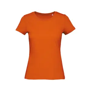 T-Shirt mit Rundhalsausschnitt, Damen B&C Organic Inspire image-0