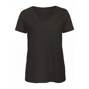 Camiseta de mujer con cuello de pico B&C Organic Inspire image-0