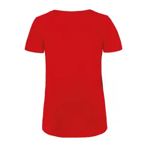 Camiseta de mujer con cuello de pico B&C Organic Inspire image-1