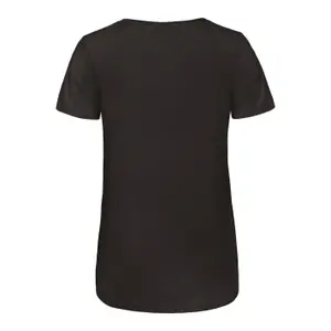 Women's v-neck T-shirt B&C Triblend image-1