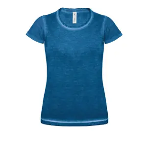 Damen-Denim-T-Shirt B&C Plug In image-0