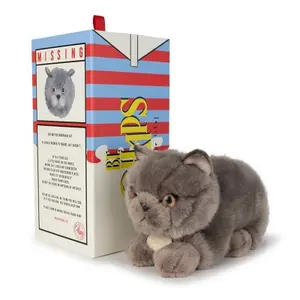 Plush B.T. CHAPS Freddy le Brittish Shorthair image-0