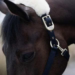 Licol pour cheval avec peau de mouton B Vertigo Laurier image-3