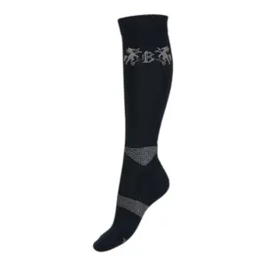 Chaussettes équitation d'hiver pour cavalier en laine mélangée B Vertigo Geox image-0