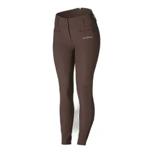 Thermal riding pants with full bottom and silicone B Vertigo Tiffany image-0