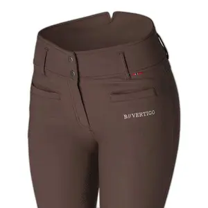 Thermal riding pants with full bottom and silicone B Vertigo Tiffany image-2