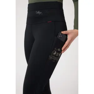 Damskie legginsy jeździeckie z wysokim stanem i pełną przyczepnością B Vertigo Caitlin image-2