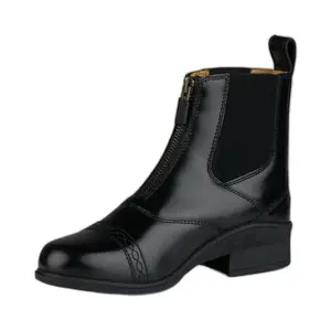 Women's leather riding boots with zipper B Vertigo Jodhpur Saturn image-4